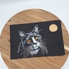 Küchenhandtuch Geschirrtuch Katze 