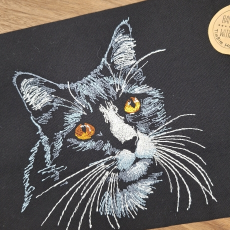 Küchenhandtuch Geschirrtuch Katze 