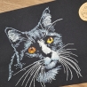 Küchenhandtuch Geschirrtuch Katze 