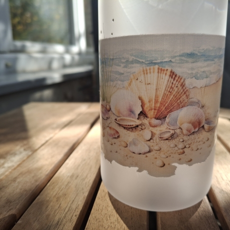 Becher mit Trinkhalm, Geburtstag, Nikolaus, Weihnachten 