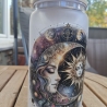 Becher mit Trinkhalm, Geburtstag, Nikolaus, Weihnachten 