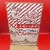 Grußkarte zu Weihnachten,  Weihnachtskarte,  Karte, handarbeit