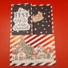 Grußkarte zu Weihnachten, Weihnachtskarte, Karte, Z Fould Card