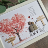 Geschenk zur Goldenen Hochzeit 50. Hochzeitstag Personalisierbar 