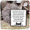 Holzschild-Shabby Katze...