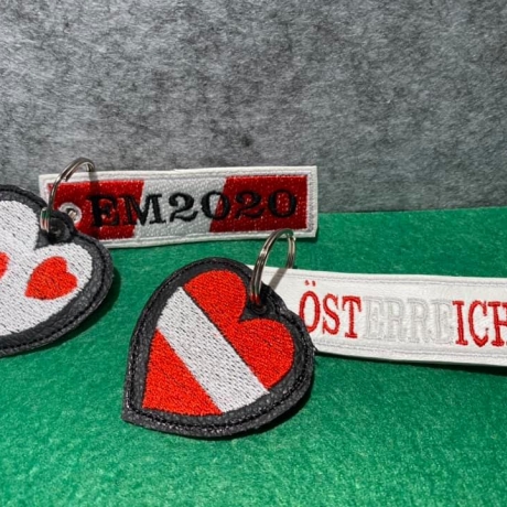 Schlüßelanhängerset Österreich