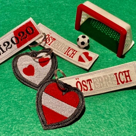 Schlüßelanhängerset Österreich
