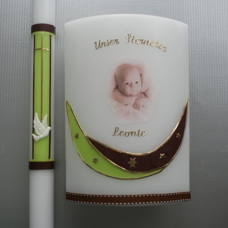 2062 Taufset Leonie mit Babyfoto