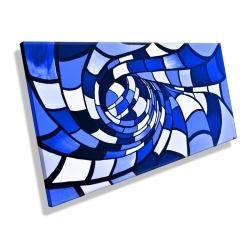 MK1 Art Bild Leinwand Abstrakt Kunst Malerei Acrylbild Blau XXL MK1 Art Bild Leinwand Abstrakt Kunst Malerei Acrylbild Blau XXL