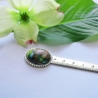 Lesezeichen mit verschiedenen Edelstein Cabochons 
