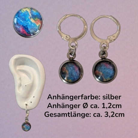 Schmuckset mit Motivstein