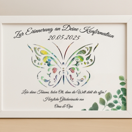 Personalisiertes Konfirmations Geschenk für Jungen und Mädchen