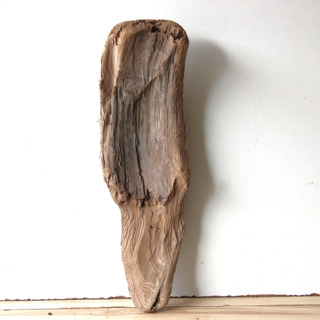 Treibholz Schwemmholz Driftwood 1 knorrige  Skulptur  49  cm 