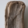 Treibholz Schwemmholz Driftwood 1 knorrige  Skulptur  49  cm 