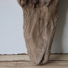 Treibholz Schwemmholz Driftwood 1 knorrige  Skulptur  49  cm 