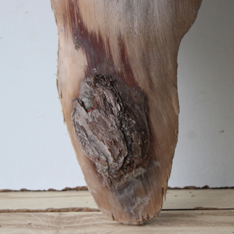 Treibholz Schwemmholz Driftwood 1 knorrige  Skulptur  49  cm 