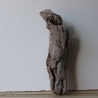 Treibholz Schwemmholz Driftwood 1 knorrige Skulptur  40 cm 