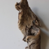 Treibholz Schwemmholz Driftwood 1 hohle  Wurzel  Terrarium 77 cm
