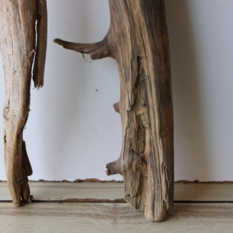 Treibholz Schwemmholz Driftwood 3 XL  Hölzer 60-69 cm 