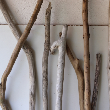Treibholz Schwemmholz Driftwood 8 MEGA Äste  139-175 cm  