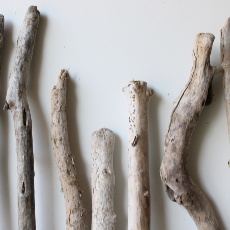 Treibholz Schwemmholz Driftwood 11 Äste 44-64cm  *PWL1*