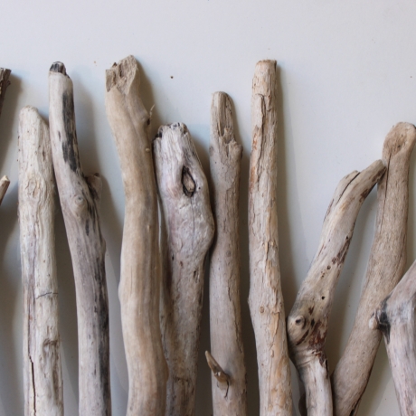 Treibholz Schwemmholz Driftwood 19 Äste 30-39 cm  *B*