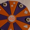 Geldgeschenk, Geldgeschenkverpackung zum 40.Geburtstag
