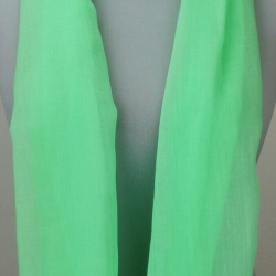Sommer-Seidenschal 150 g leicht, grün, 180 x 95 cm