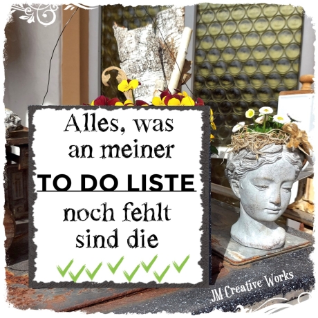 Holzschild-Shabby ToDo Liste