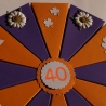 Geldgeschenk, Geldgeschenkverpackung zum 40.Geburtstag