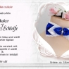 Choker mit einer edlen Fliege / Schleife aus Satin