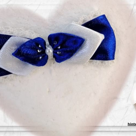 Choker mit einer edlen Fliege / Schleife aus Satin