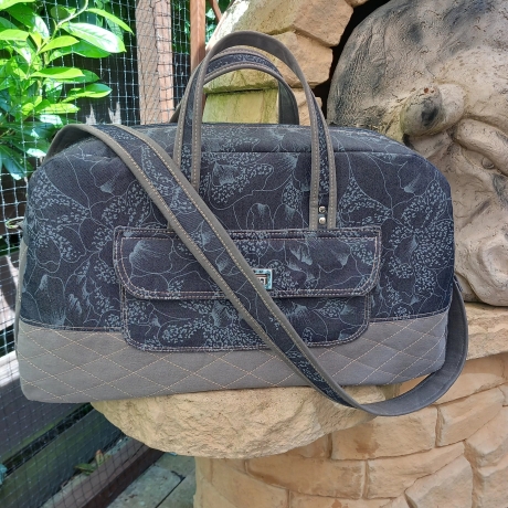 Upcycling Jeanstasche Weekender