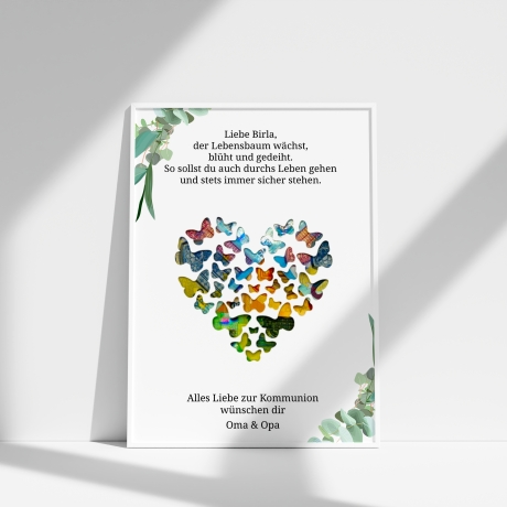 Personalisiertes Kommunion Geschenk für Jungen und Mädchen