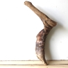 Treibholz Schwemmholz Driftwood 1 knorrige Wurzel   65 cm 