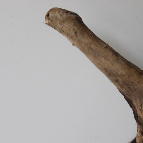 Treibholz Schwemmholz Driftwood 1 knorrige Wurzel   65 cm 