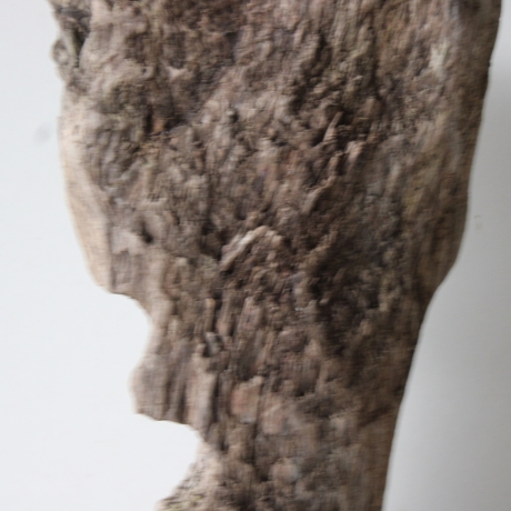 Treibholz Schwemmholz Driftwood 1 knorrige  XL Skulptur  55 cm 