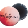 Liebesspruch Taschenspiegel 59 mm Metall Liebe 