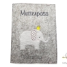 Mutterpasshülle *Elefant* Namensbestickung möglich