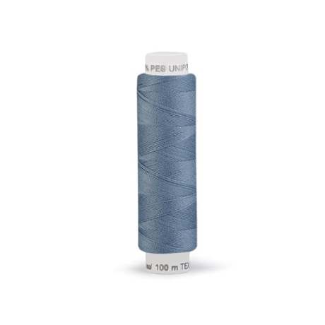 2x Nähgarn jeansblau 100 m - Polyester blau