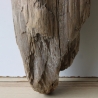 Treibholz Schwemmholz Driftwood 1 knorrige  XL Skulptur  46 cm 