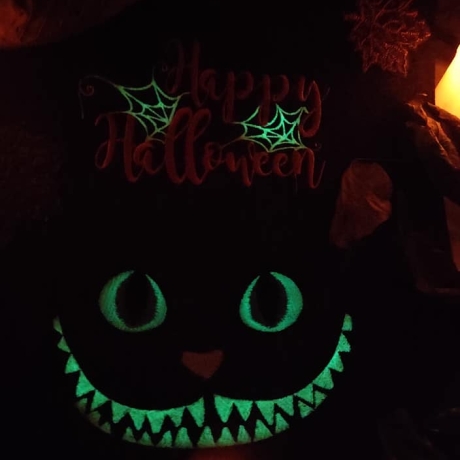 Ferberline Stickdatei Türschild Halloween ab 10x10
