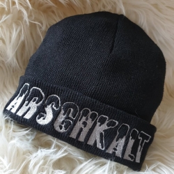 Arschkalt 140x33 mm - Stickdatei bei Michis Textilatelier