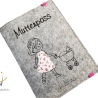 Mutterpasshülle *Kinderwagen* Namensbestickung möglich