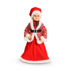 Oma / Babuschka m. roter Jacke, 45 (!) cm, neu, Handarbeit