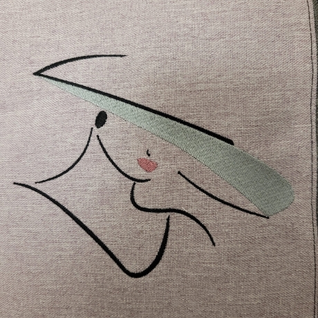 Lady Mi -  Stickdatei bei Michis Textilatelier