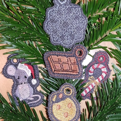 Ferberline Stickdatei GIGA Set 15 Minuten Weihnachten ab 10x10