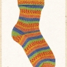 Opal Regenwald 20, 4-fädige Sockenwolle, Farbe 2671 Johnny der