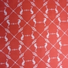 Seafarer - seahorses red