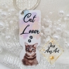 Cat Lover Einkaufswagenlöser, Chip, Schlüsselanhänger